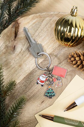 Jolfigurar Christmas keyring