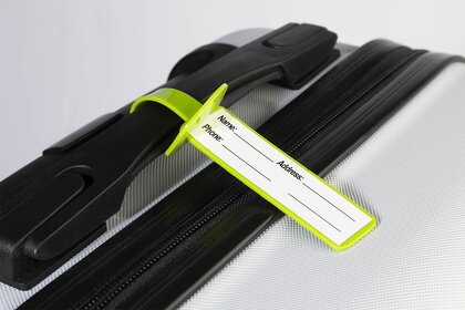 Pudong luggage tag