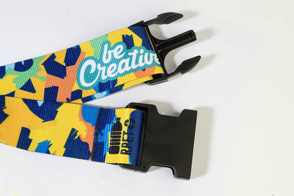 SuboStrap custom luggage belt