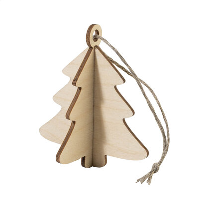 FestiCard Kraft Christmas card, tree