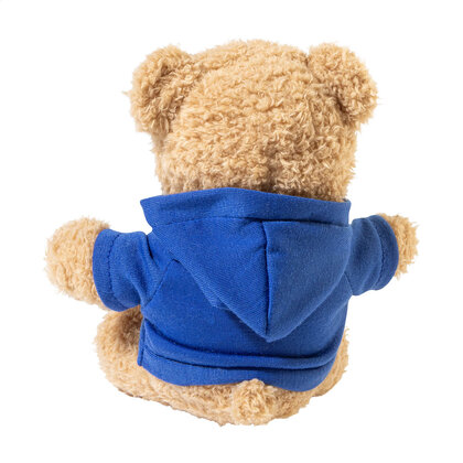Hobear RPET plush teddy bear with hoodie