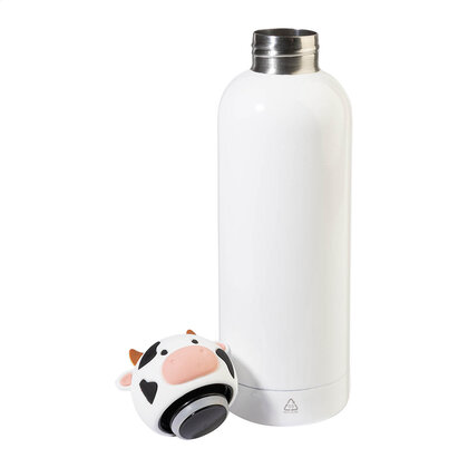 ZooSip kids insulated bottle, cow
