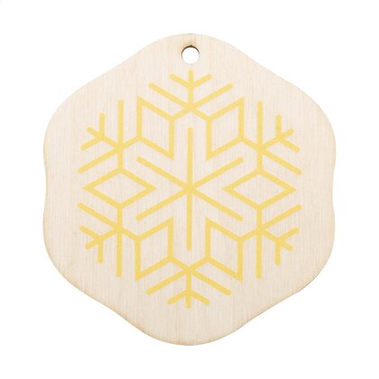 CreaJul Wood custom Christmas tree ornament