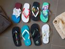 Flip Flops & Beach Sandals With Die Cut Sole